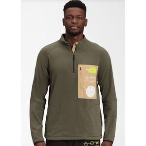The North Face Men's Trailwear Fantasy‎ Ridge ½-Zip Fleece Pullover Mens Medium